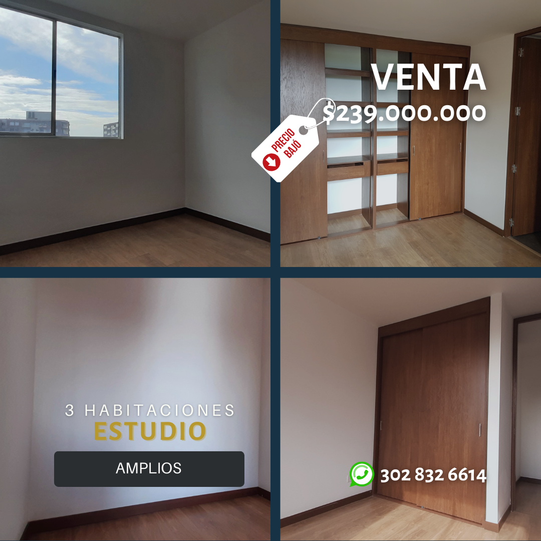 HABITACIONES Apartamento VENTA-Cipres de Novaterra HABITACIONES Apartamento VENTA-Cipres de Novaterra